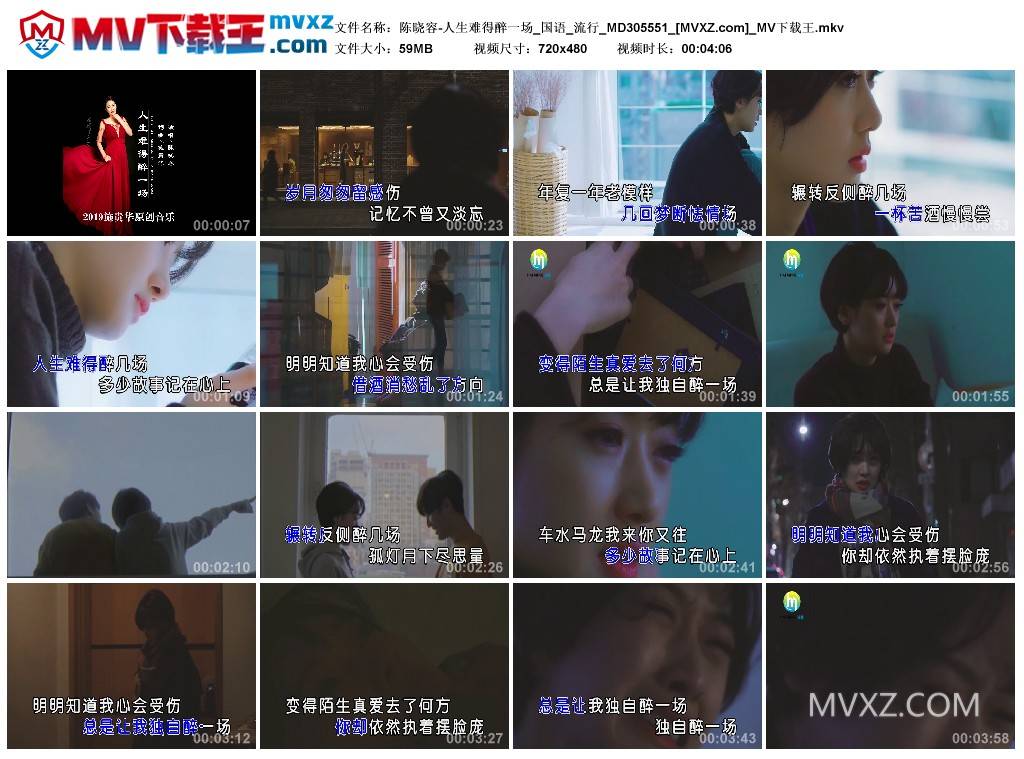 陈晓容-人生难得醉一场_国语_流行_MD305551